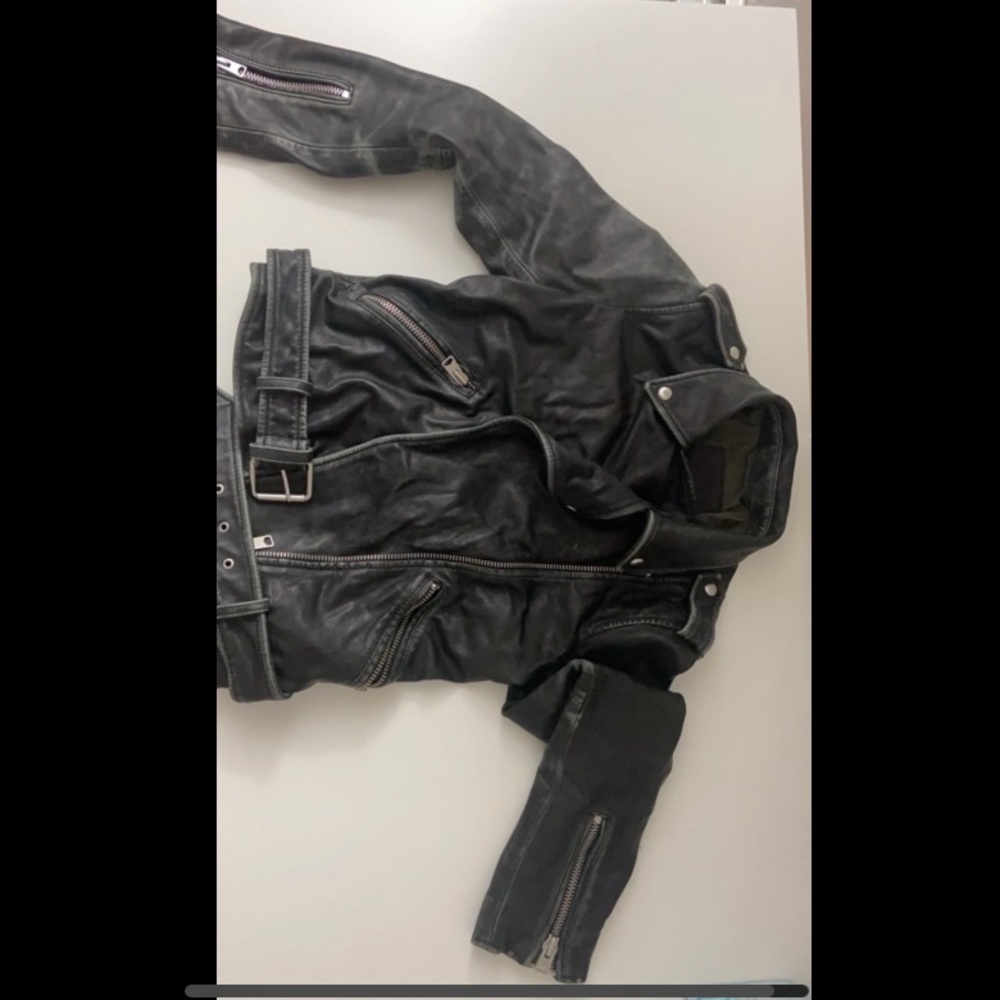 All Saints Vintage Biker Jacket